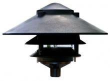 Dabmar D5300-LED4-B - PAGODA FIX 3 TIER 10"TOP 1/2"BASE 4W LED 120V