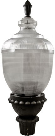 Dabmar GM680-B - CLEAR ACORN POST TOP FIX INCAND/MOG 120V