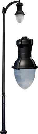 Dabmar GM9270-B - DROP LIGHT POST LIGHT FIX 70W HPS 120V
