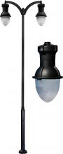 Dabmar GM9288-B-MT - DROP LIGHT POST LIGHT FIX 2 X 250W MH MT