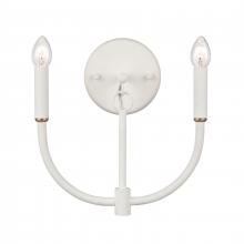 ELK Home Plus 82015/2 - Continuance 11'' High 2-Light Sconce - White Coral