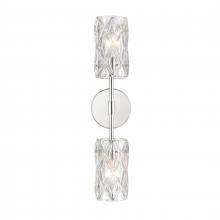 ELK Home Plus 82195/2 - Forma de Crystal 21'' High 2-Light Sconce - Polished Chrome