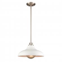 ELK Home Plus 89424/1 - Grenville 13'' Wide 1-Light Pendant - Brushed Nickel
