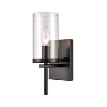 ELK Home Plus CN290126 - 1L Sconce in Black