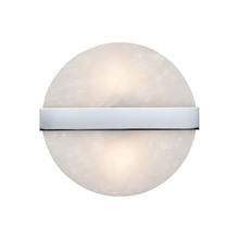 ELK Home Plus D4352 - Stonewall 2-Light Wall Sconce in White and Chrome