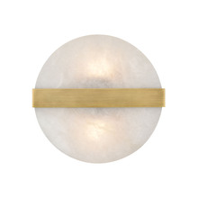 ELK Home Plus D4353 - Stonewall 2-Light Wall Sconce in Aged Brass