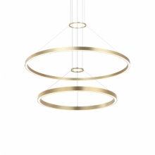 Matteo Lighting C30856BG - O'Hara Brushed Gold Chandelier