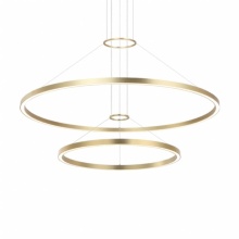 Matteo Lighting C30864BG - O'Hara Brushed Gold Chandelier