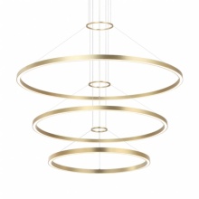 Matteo Lighting C30896BG - O'Hara Brushed Gold Chandelier