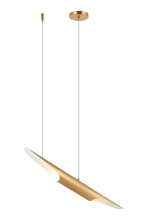 Matteo Lighting C32412AG - Stylus Aged Gold Brass Chandelier