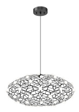 Matteo Lighting C76330BK - Coral Black Chandelier