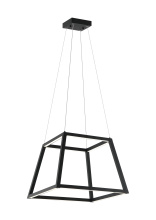 Matteo Lighting C81316MB - Carlington Matte Black Chandelier