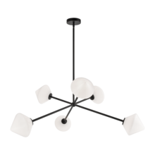 Matteo Lighting C81746BKOP - Novo Black Pendant