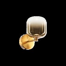 Matteo Lighting W37401AGAG - Refrax Aged Gold Brass Wall Sconce