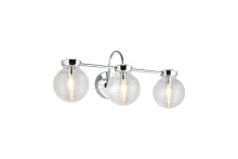 Matteo Lighting W84003CHCL - Ridge Chrome Wall Sconce