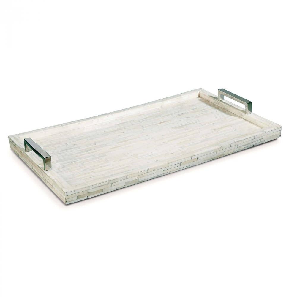 Regina Andrew Bone and Nickel Tray