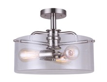 Drum Shade Flush Mounts