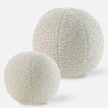 Uttermost 64048 - Uttermost Capra Ball Sheepskin Pillows Set/2
