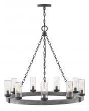 Hinkley 29208DZ-LV - Medium Single Tier 12v Chandelier