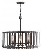 Hinkley 29505BGR-LV - Medium Single Tier 12v Chandelier