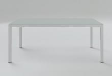 Couture Jardin LOOP - LP42 - Rect Dining (6) - Greige Alu and Glass