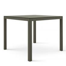 Couture Jardin POLO - PO44 - Square Dining - Anthracite Aluminum - Frosted glass