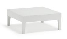 Couture Jardin WELCOME - WE04 - Coffee Table - White Aluminum /  Frosted Glass